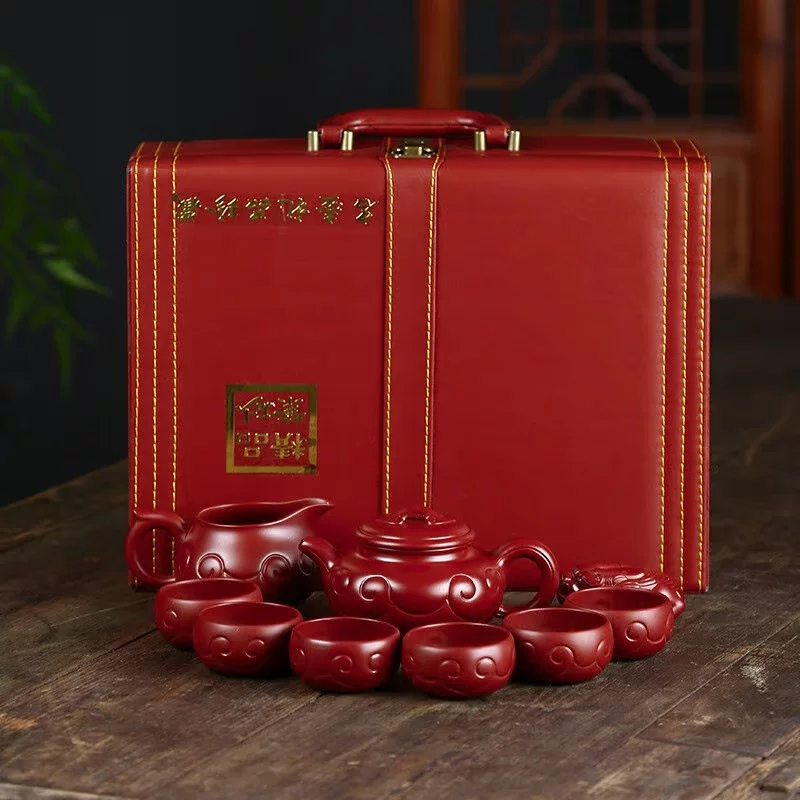 BỘ ẤM CHÉN PHỎNG CỔ NHƯ Ý